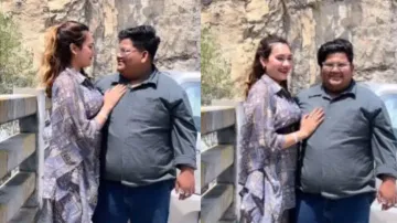 Couple shares romantic video; trolls target man for his looks – Watch