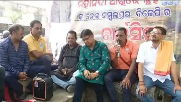 Politics heats up in Sambalpur over Mahanadi