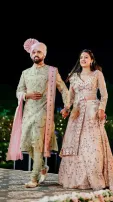 IAS Couple Srushti Deshmukh and Arjun Gowda In Glamorous Shots