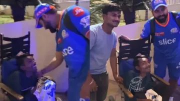 Rohit Sharma meets wheelchair-bound fan on birthday; video will leave you teary-eyed