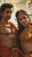 AI-Envisions Ranbir Kapoor And Alia Bhatt In 'Ramayana' Movie