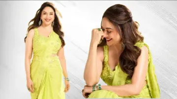 Madhuri Dixit reacts after fan calls 'Dhak Dhak Girl' Aunty
