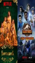  From Jurassic World, Heeramandi to Beautiful Rebel: Exciting lineup of movies, shows to watch on Ne