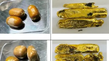Over 3 kg gold seized from passengers at Bhubaneswar airport