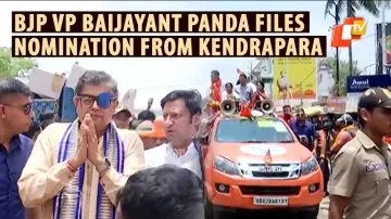 Odisha Elections: BJP VP Baijayant Panda Files Nomination From Kendrapara Lok Sabha Seat