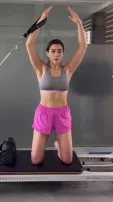 Sara Ali Khan's Intense Arm, Shoulder And Core Workout Video Goes Viral - Watch