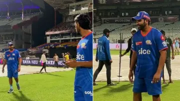 Rohit Sharma fan urges him to join RCB leaving MI in IPL; watch his reply in viral video