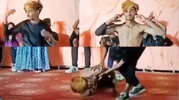 Show off in front of girls and friends costs huge to this boy while doing backflips, watch