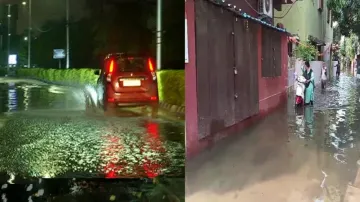Heavy rain lashes Twin City