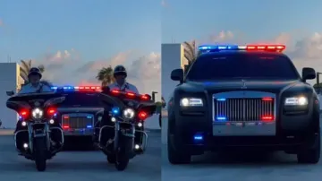 Miami Beach police's Rolls-Royce