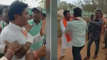 Jharigaon BJP candidate attacked at polling booth; police complaint filed