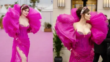 Urvashi Rautela stuns everyone at Cannes Film Festival; fans think she copied Deepika Padukone