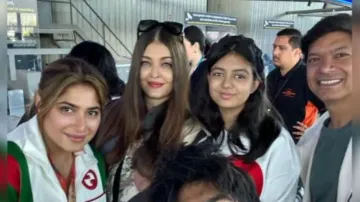 Aishwarya Rai lands in Mumbai after making a splash at 77th Cannes Film Festival