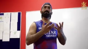 Dinesh Karthik credits MS Dhoni's massive 6 as turning point in RCB's playoff clinch against CSK