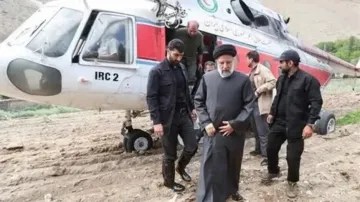 Helicopter carrying Iranian President Raisi suffers 'hard landing' in Azerbaijan