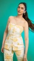 Heeramandi Actress Aditi Rao Hydari Dazzles In Floral Dress Blossoms