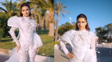 Avneet Kaur debuts in Cannes Film Festival 2024 in jaw-dropping white outfit