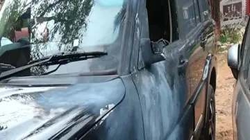 Bomb Attack on SUV in Bhubaneswar Sparks Police Investigation