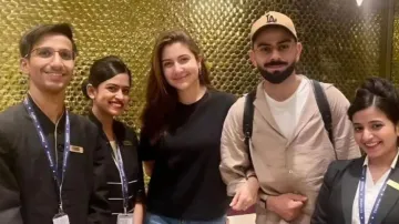 Anushka Sharma joins Virat Kohli as he flies to New York for T20 World Cup