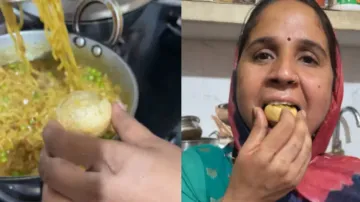 Maggi Paani Puri fusion video