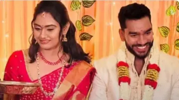 KKR all-rounder Venkatesh Iyer marries longtime girlfriend Shruti Raghunathan