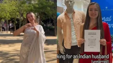Russian Instagram influencer looking for an Indian husband; check her post