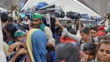 Vande Bharat Express overrun by ticketless passengers, sparks outrage