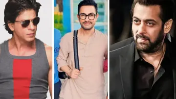 Shah Rukh Khan, Aamir Khan, Salman Khan