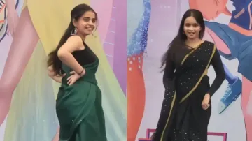 Girls' energetic dance