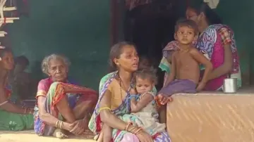 Crest-fallen family members of the deceased