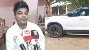 Attack on Cuttack Sadar MLA Prakash Sethi's car, accused detained