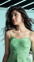 Krithi Shetty Oozes Oomph In Green Outfit- Check Pics