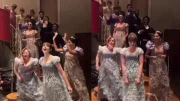 Bridgerton cast grooves to Beyoncé's 'Cuff It' in viral video; watch
