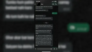 Father scolds son