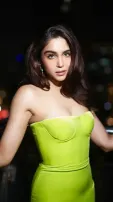 Actress Sharvari Wagh Ooze Oomph In Vibrant Gowns And Chic Attire