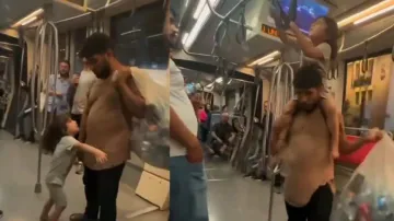 Unconditional love! Ragpicker's 'casual moment' with daughter makes netizens emotional, watch