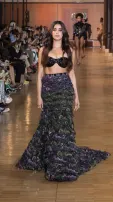 Janhvi Kapoor Struts The Ramp In Sensual Black Bustier Outfit - Watch