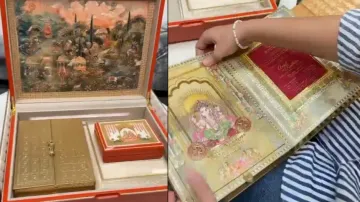 Watch: Anant Ambani and Radhika Merchant's wedding invitation 'card' will leave your jaws dropped