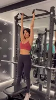 Actress Mallika Sherawat's Intensive Exercise Video Goes Viral