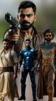 Rohit Sharma, Virat, Hardik, Suryakumar Transformed Into Iconic Hollywood Characters