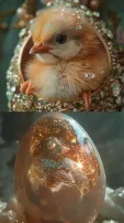 AI-Generated Pics Of Birds Sprouting From Their Eggs Are Aww-dorable
