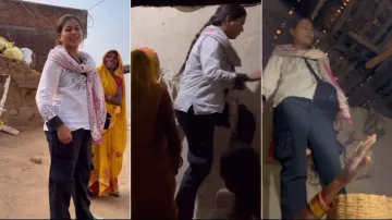 Two-storey traditional mud house in Madhya Pradesh village will leave you stunned; watch