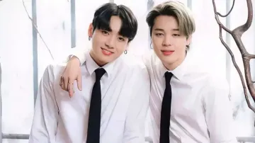BTS stars Jimin and Jungkook 