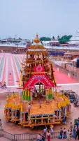 Stage Set For Grand Rath Yatra In Puri; Check Stunning Chariot Artwork 