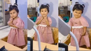 Girls will be girls! Cutest-ever 'Photoshoot' for Aadhaar Card will fill your hearts with love watch