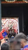 Lord Jagannath and His Siblings Escorted to Chariots Amid Joyous Devotion at Puri