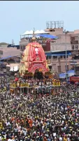 9 Captivating Images Of Second Day Chariot Pulling At Rath Yatra In Puri