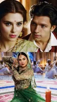 Tom Holland as SRK, Scarlett as Aishwarya, Gal Gadot as Madhuri in 'Devdas' As AI Imagined