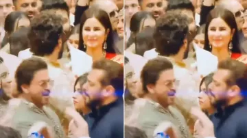 Shah Rukh Khan & Salman Khan dance to ‘Bhangra Pa Le’ at Anant Ambani-Radhika Merchant wedding