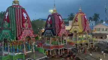 Chariots ready for Bahuda Yatra in Puri
